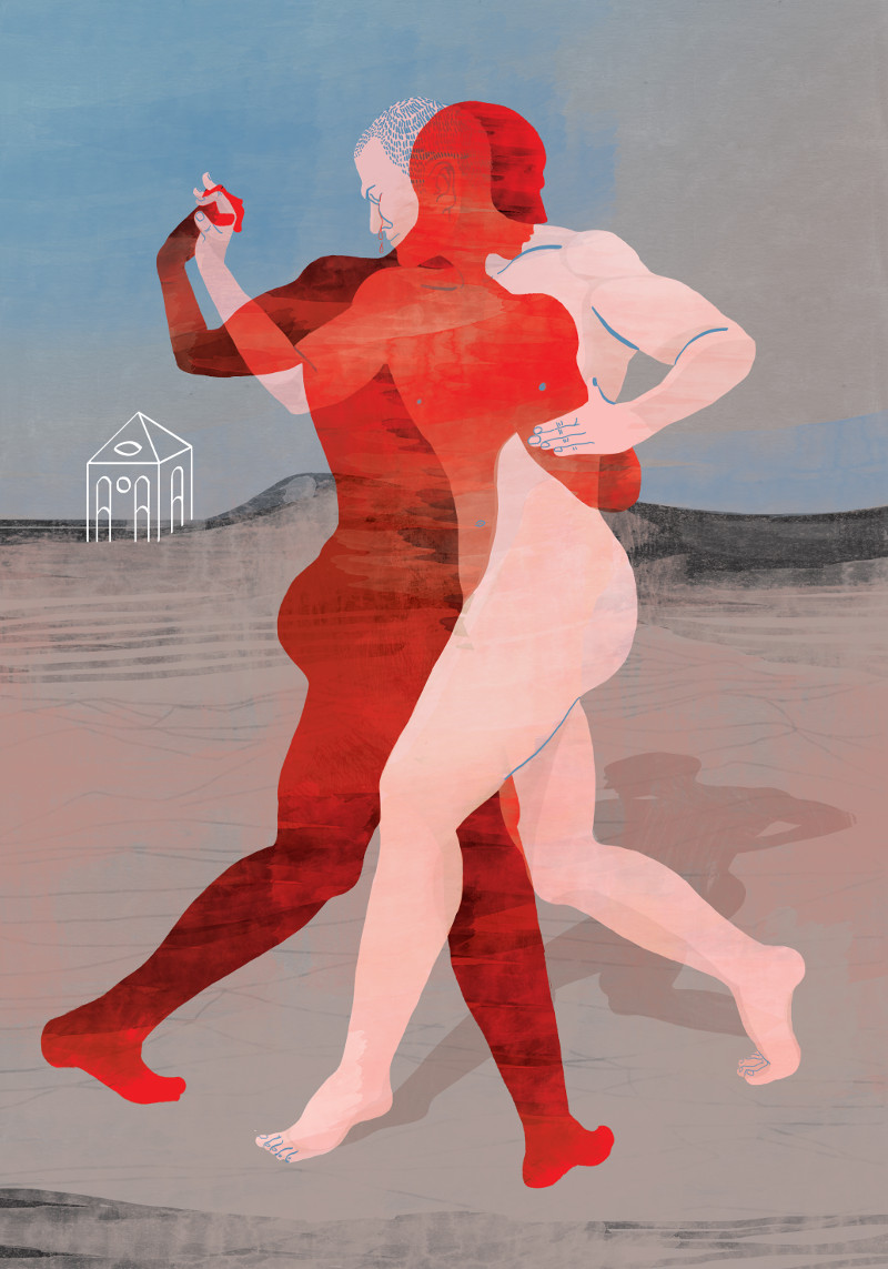 Illustrazione di Sara Stefanini: Hai mutato il mio lamento in danza